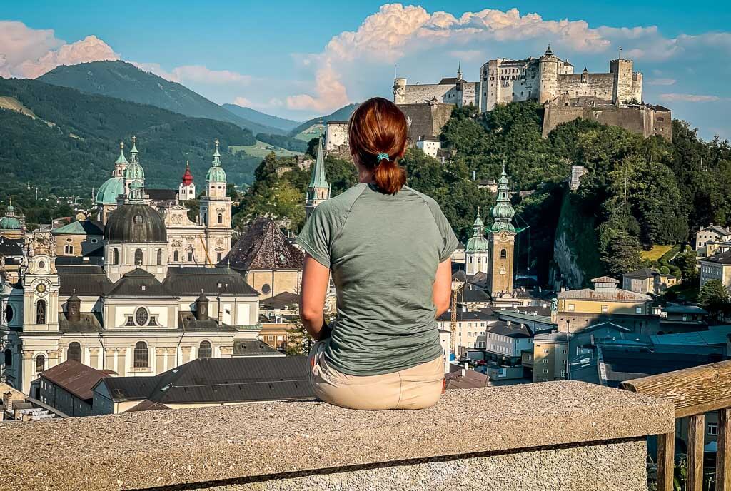 Salzburg Stadtwanderung auf den Festungsberg und M&ouml;nchsberg mit Couchflucht und Festungsblick