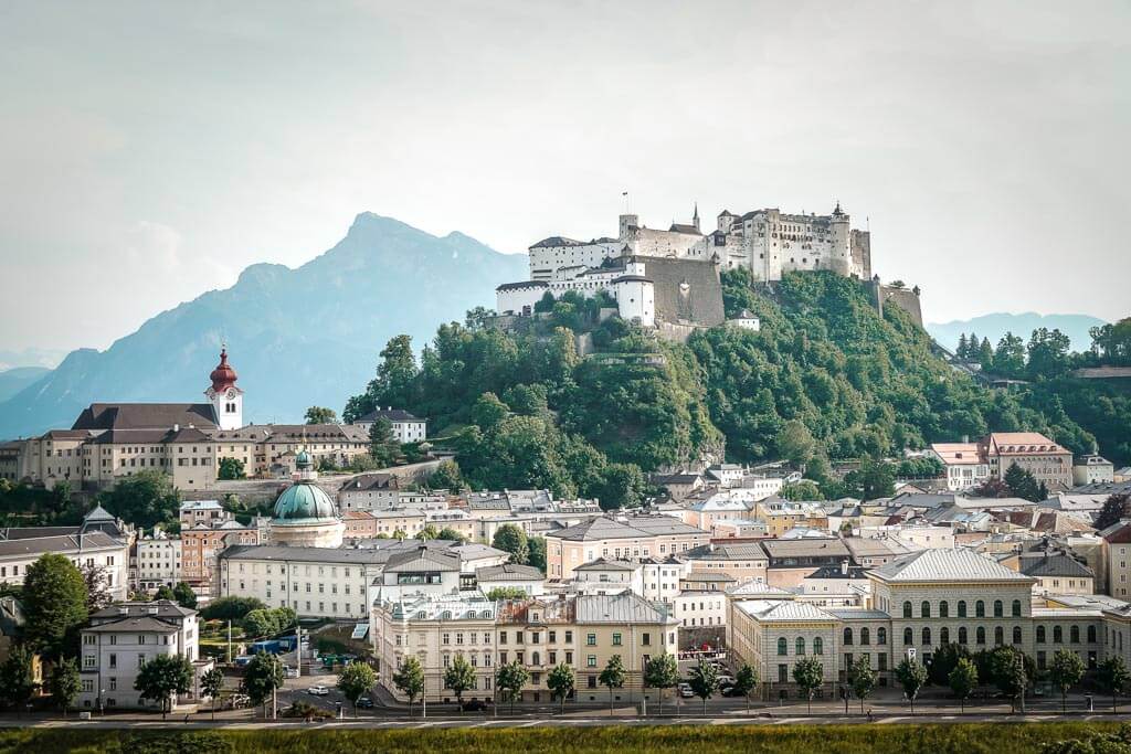 Salzburg wandern zum Festung- und M&ouml;nchsberg