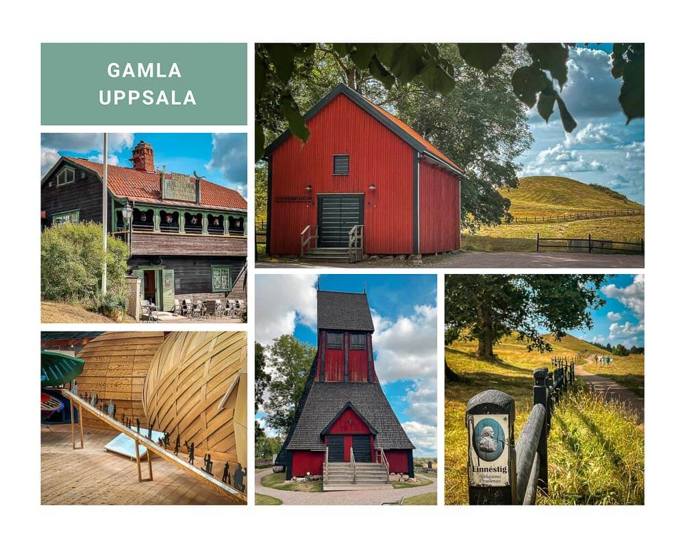 Gamla Uppsala Museum mit Kirche