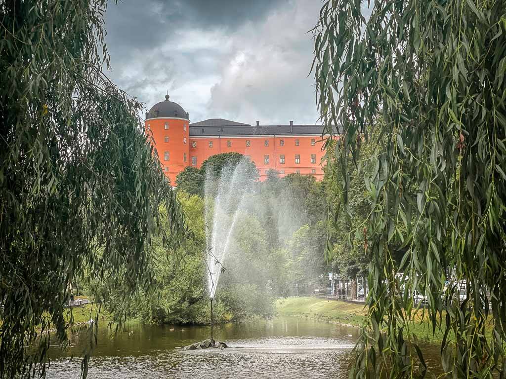 Uppsala Schloss und Schlosspark