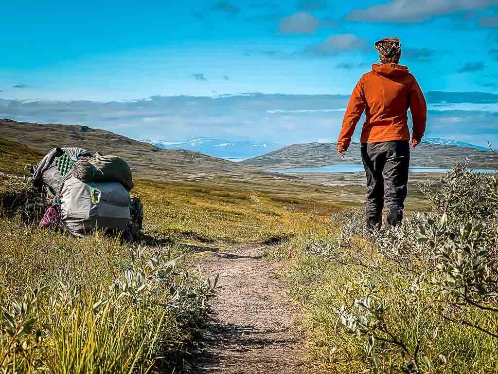 Couchflucht beim Trekking auf dem Padjelantaleden und Kungsleden in Lappland