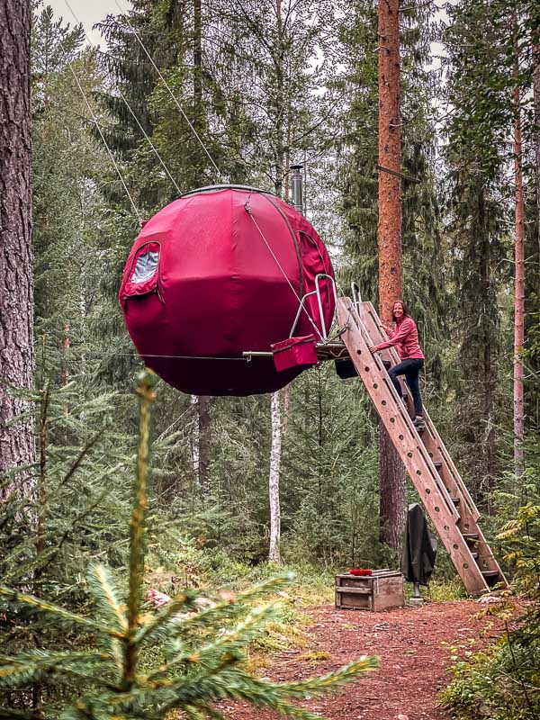 Baumhaus Supermoon von N&auml;sets Marcusgard in Dalarna