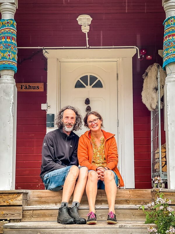 Mireille und William von N&auml;sets Marcusgard in Furudal, Dalarna