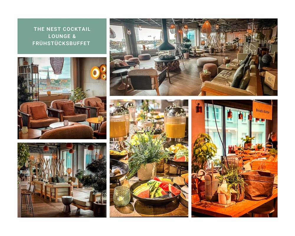 Downtown Camper Hotel in Stockholm The Nest Cocktail Lounge