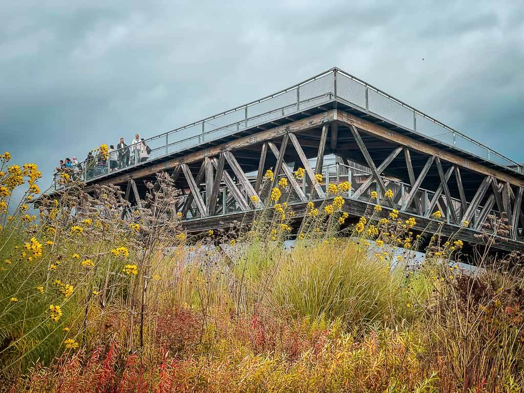 Aussichtsplattform Rhein-Mosel-Blick in Koblenz im Oberen Mittelrheintal