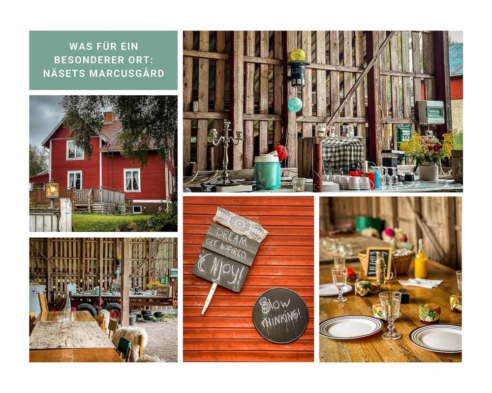 Baumhaushotel N&auml;sets Marcusgard bei Furudal in Dalarna