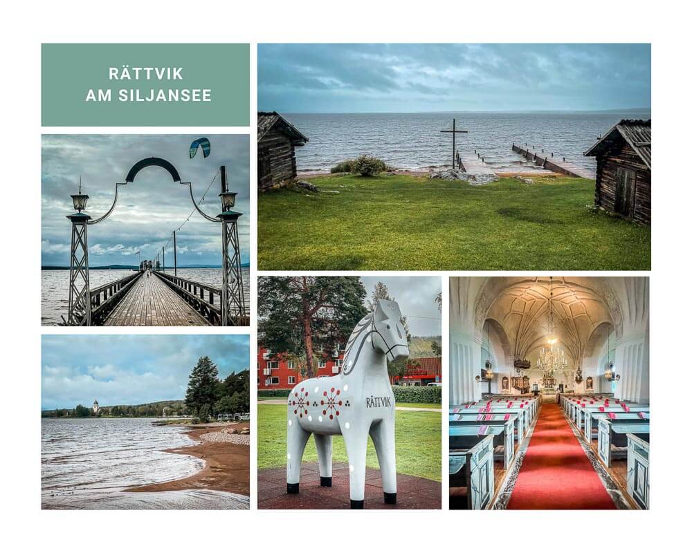 R&auml;ttvik am Siljansee in Dalarna