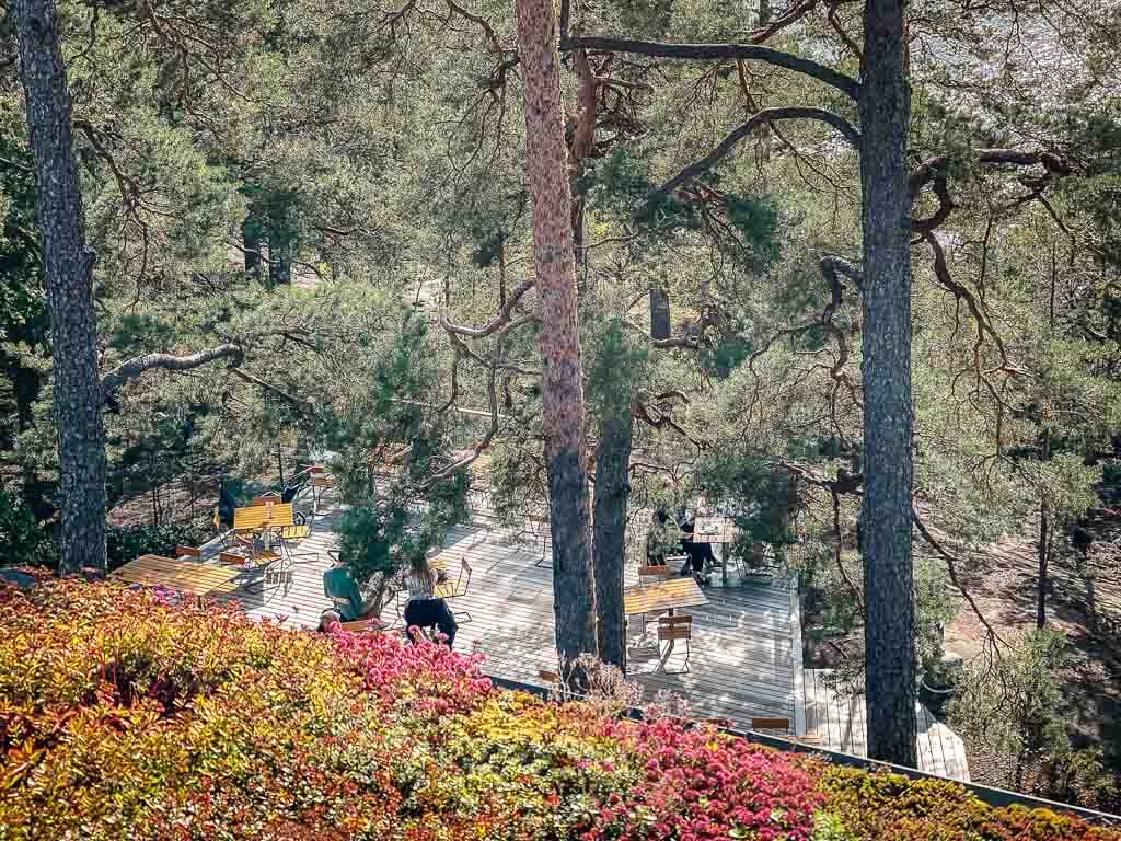 Stockholm Kurztrip Artipelag Kunstmuseum Terrasse