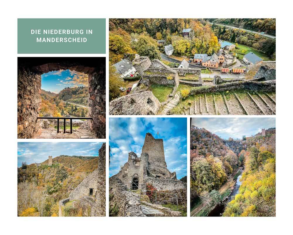 Niederburg in Manderscheid in der Vulkaneifel