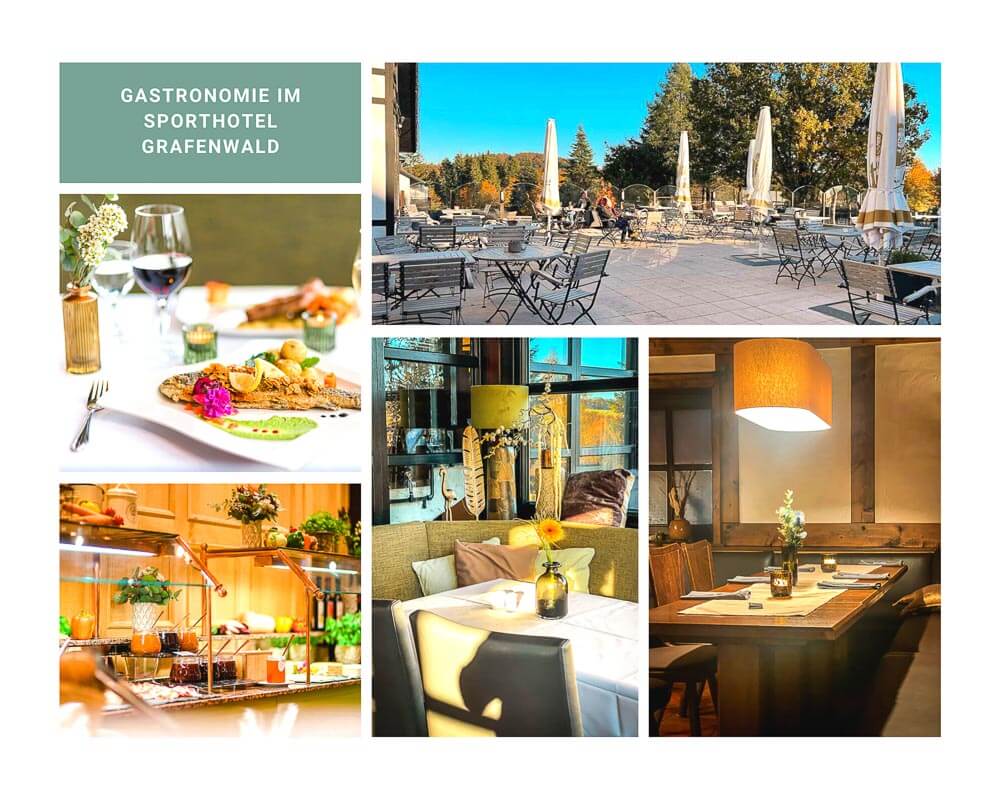 Sporthotel Grafenwald - Restaurant und Gastronomie