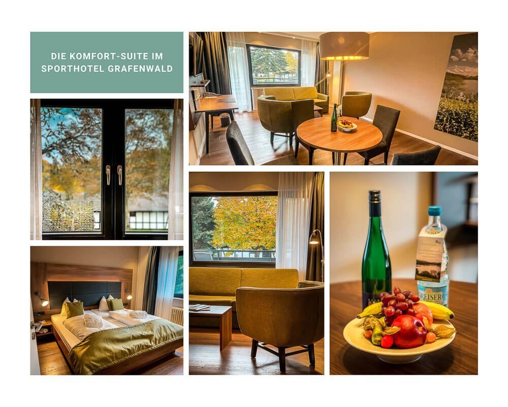 Sporthotel Grafenwald in der Vulkaneifel - Komfort Suite