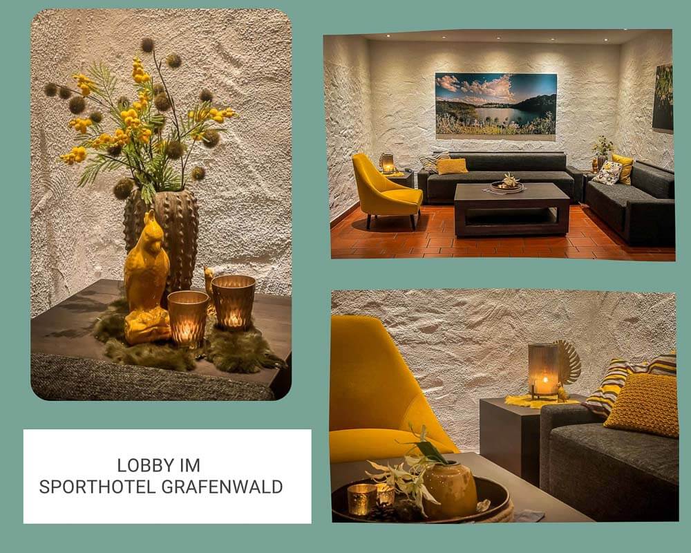 Sporthotel Grafenwald bei Daun in der Vulkaneifel - Lobby