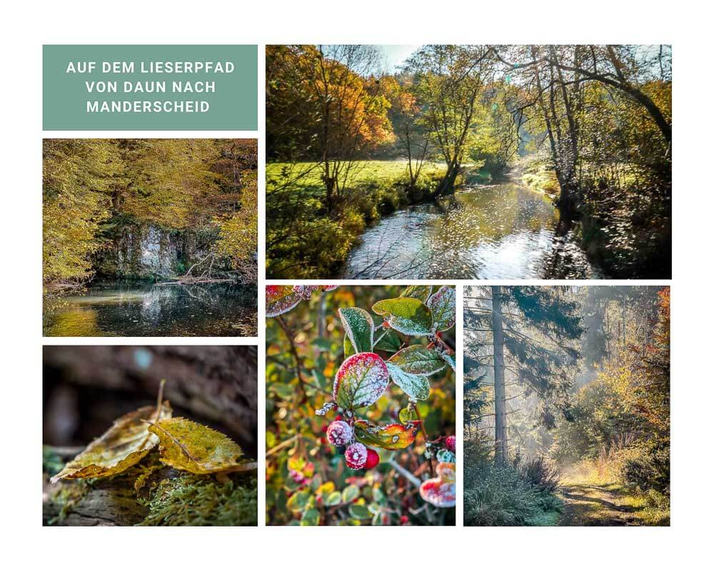 Wandern in der Vulkaneifel auf dem Lieserpfad am Sporthotel Grafenwald