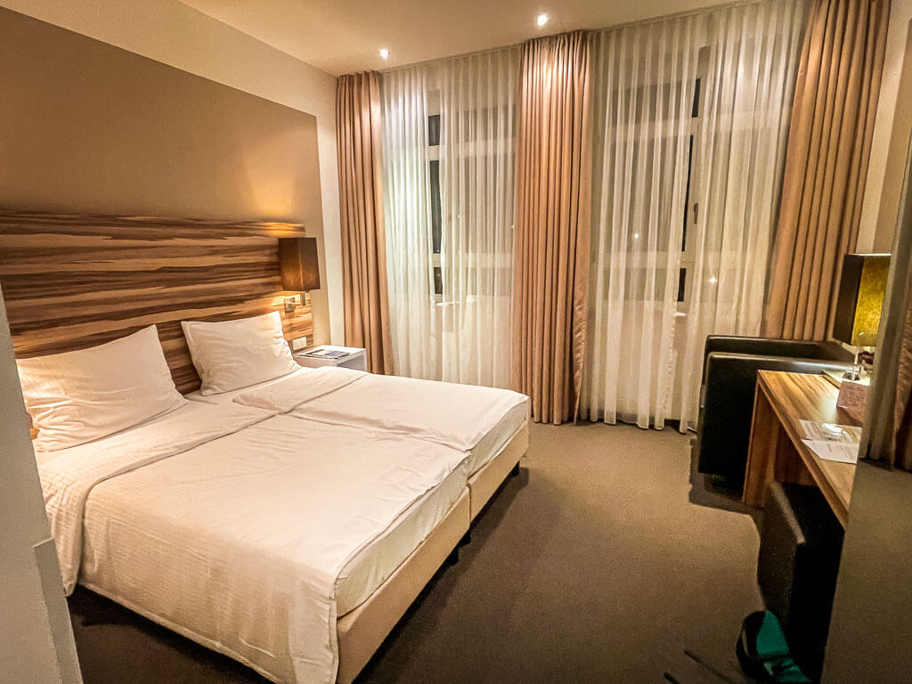 Doppelzimmer im Hotel im Schulhaus in Lorch am Rhein