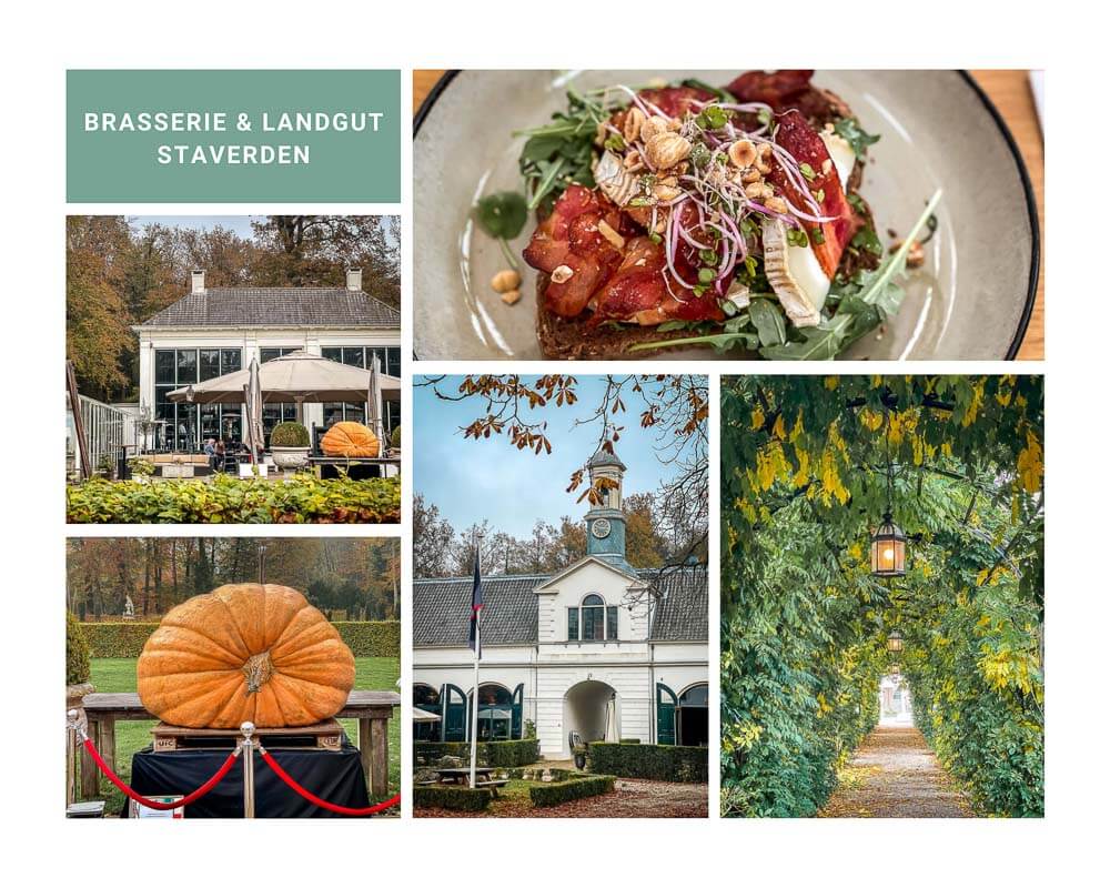 Brasserie und Landgut Staverden in der Veluwe Region