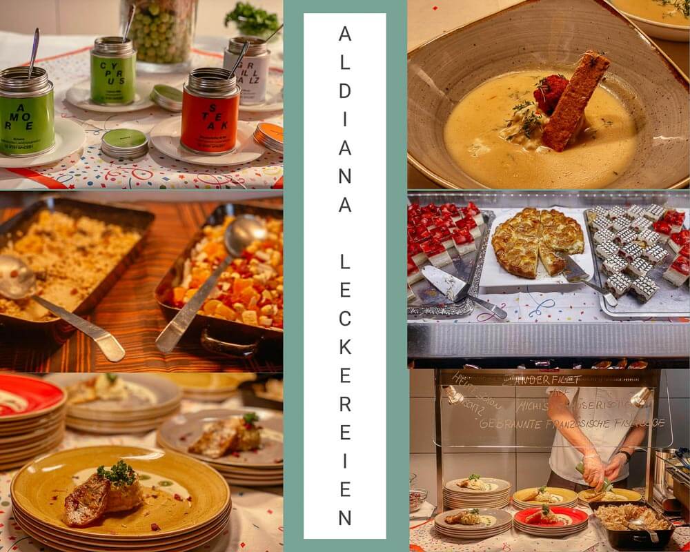 Essen und B&uuml;ffet im Aldiana Club Ampflwang