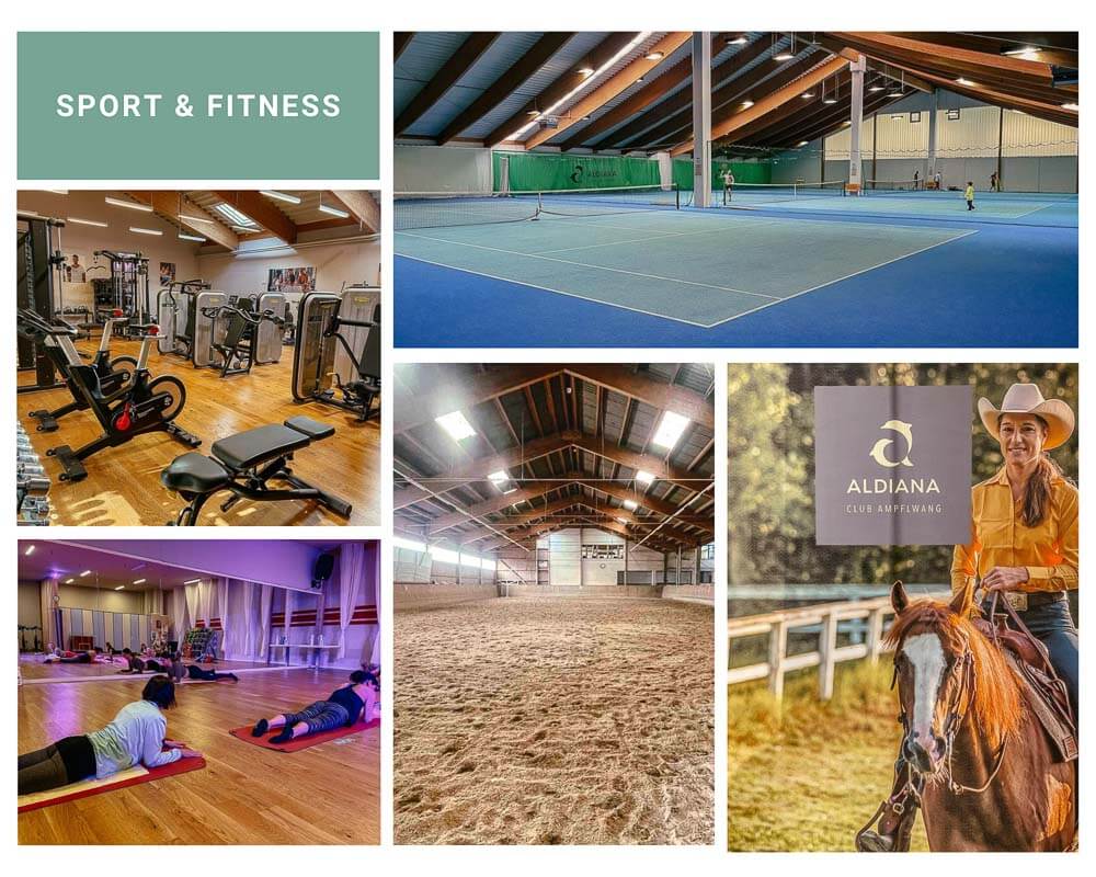 Sport und Fitness im Aldiana Club Ampflwang