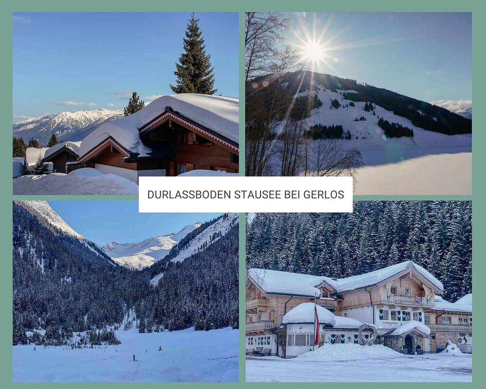 Durlassboden Stausee bei Gerlos im Zillertal