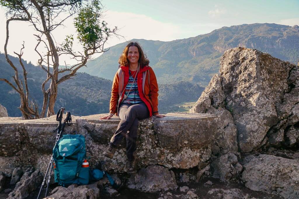 Kalvarienberg und Kreuzweg am Kloster Lluc in der Serra de Tramuntana