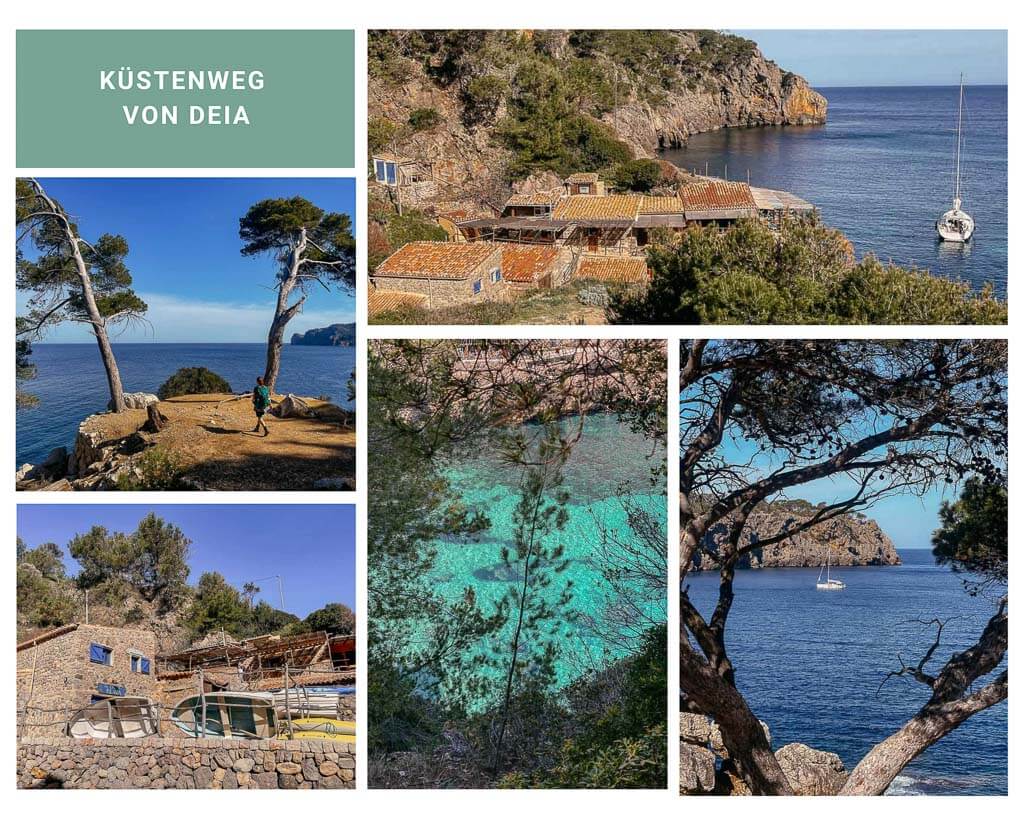 K&uuml;stenweg bei Deia in der Serra de Tramuntana