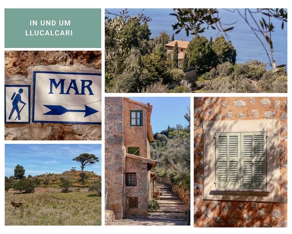 Wandern bei Llucalcari auf dem GR221 auf Mallorca