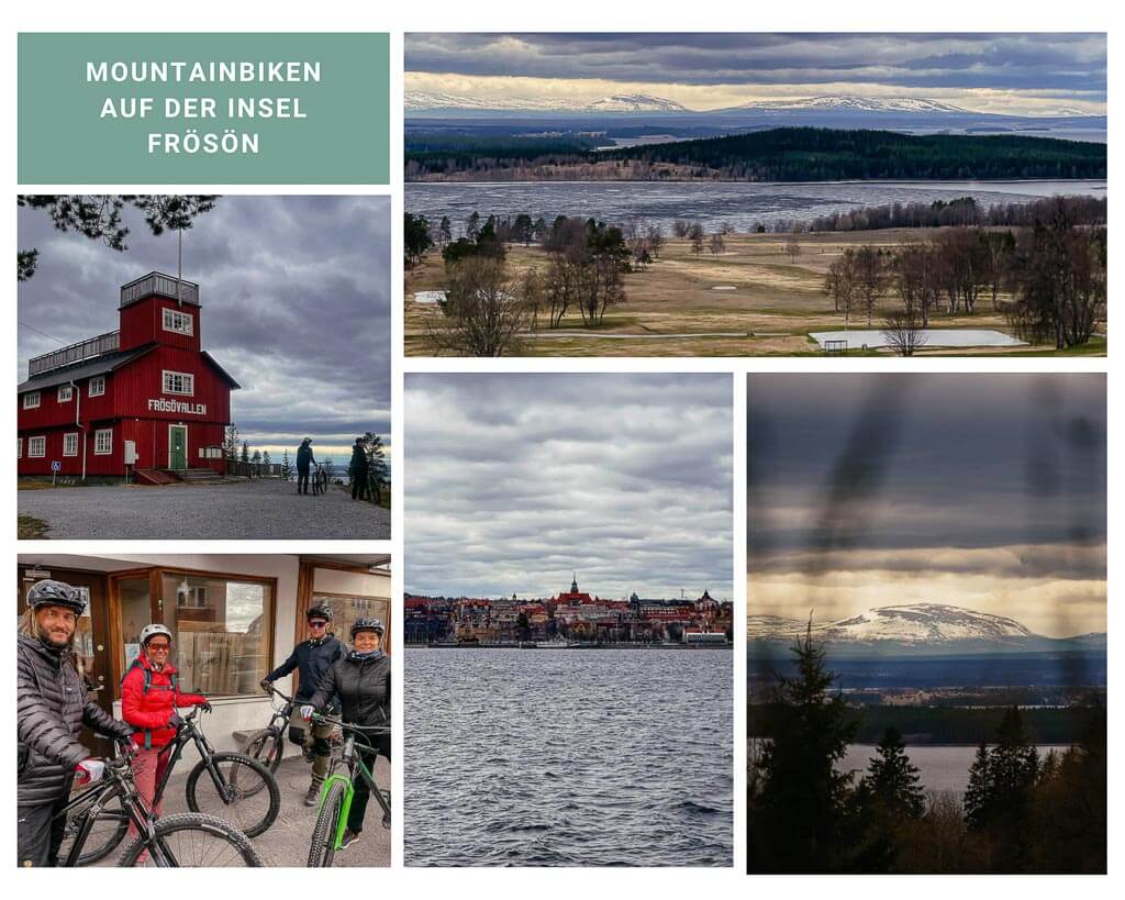 J&auml;mtland - Mountainbike Tour auf der Insel Fr&ouml;s&ouml;n bei &Ouml;stersund