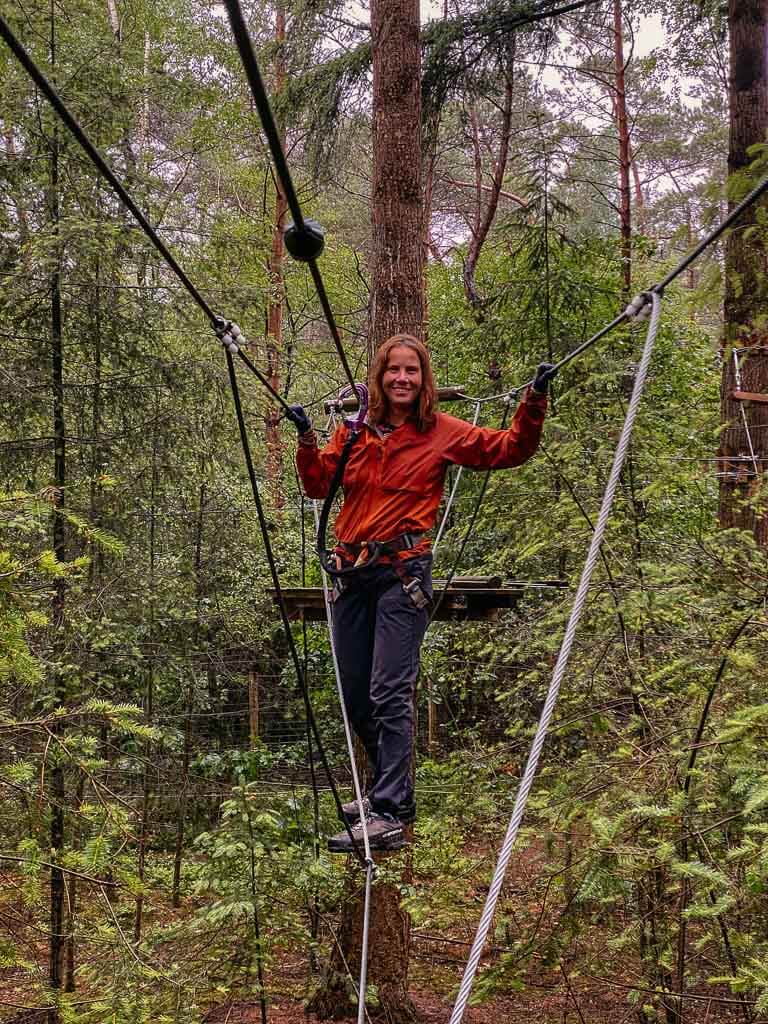 Achterhoek - Klimbos Kletterwald mit Couchflucht