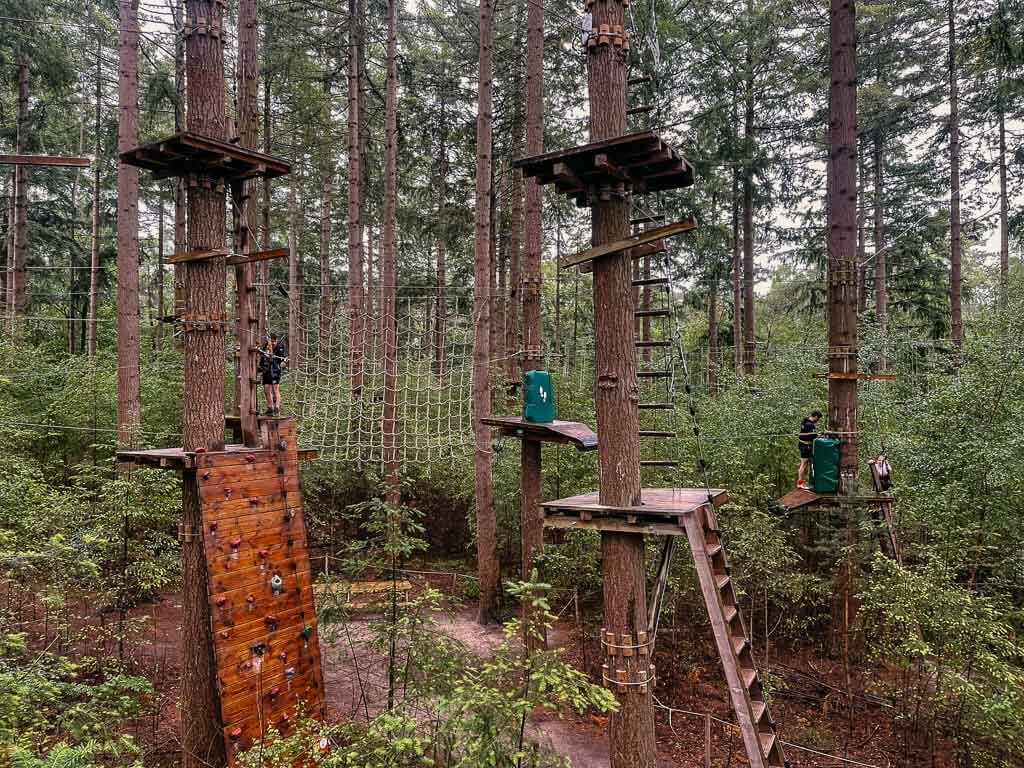 Achterhoek - Klimbos Kletterwald bei Ruurlo