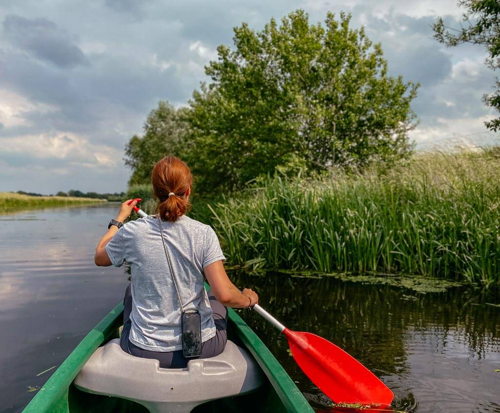 Achterhoek - Kanu paddeln auf der Berkel