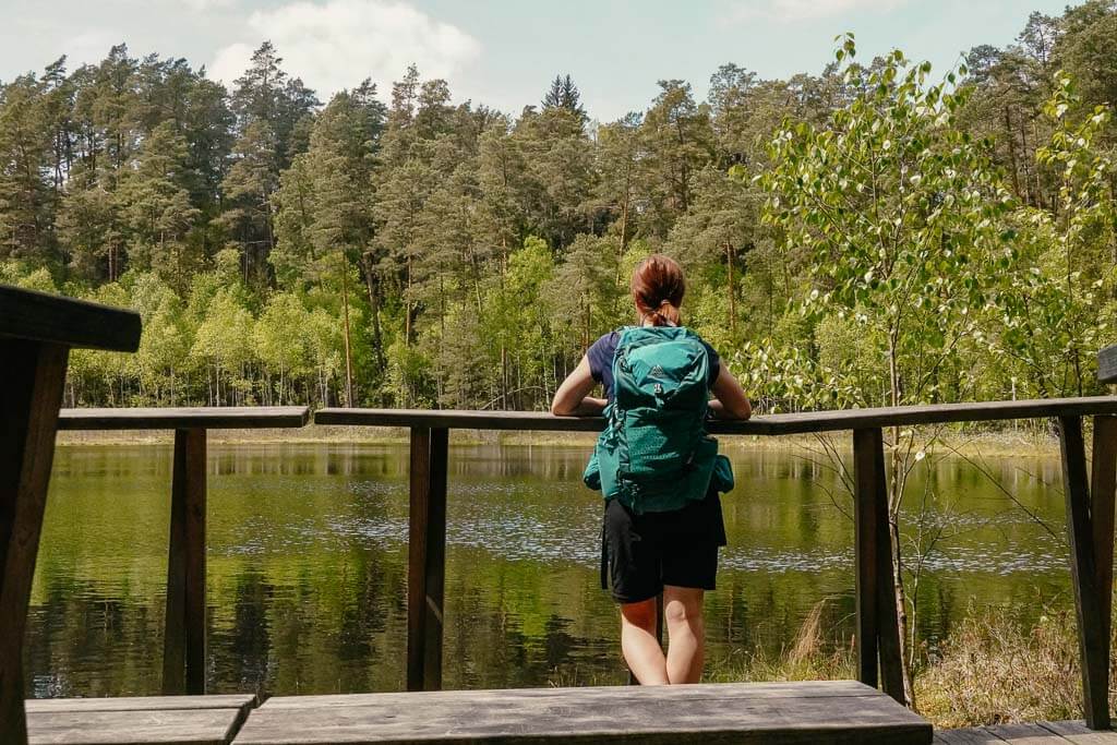 Masuren - Couchflucht am Waldsee im Naturreservat von Krutyń