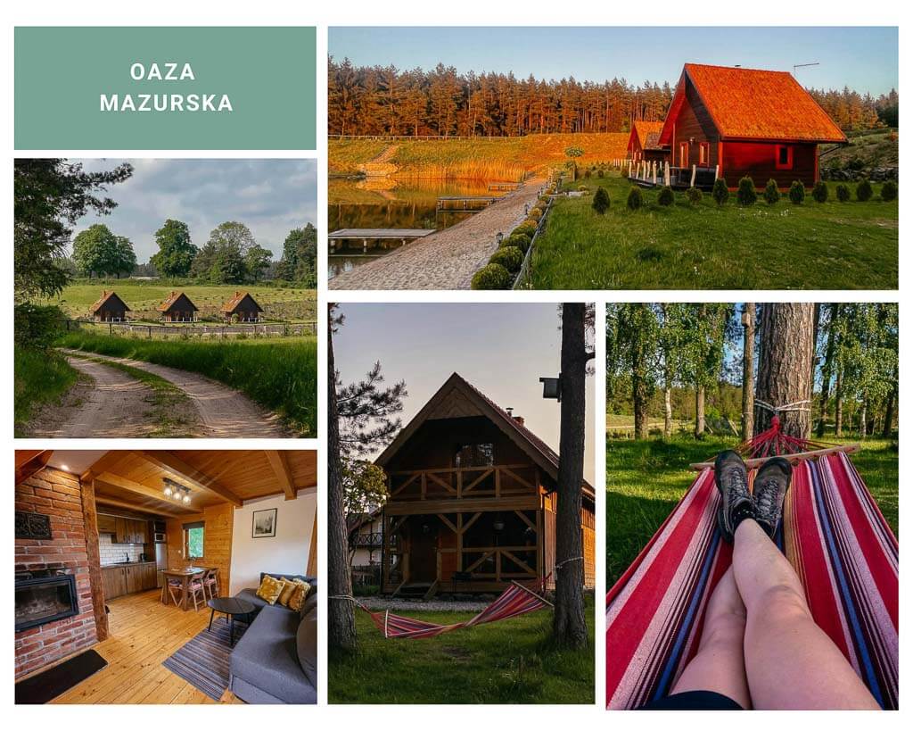 Masuren - Unterkunft Oaza Mazurska bei Dobry Lasek