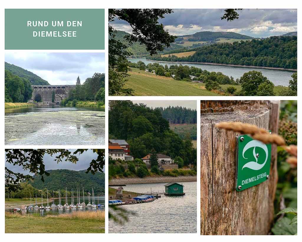 Wandern in Sauerlands Wanderd&ouml;rfern am Diemelsee