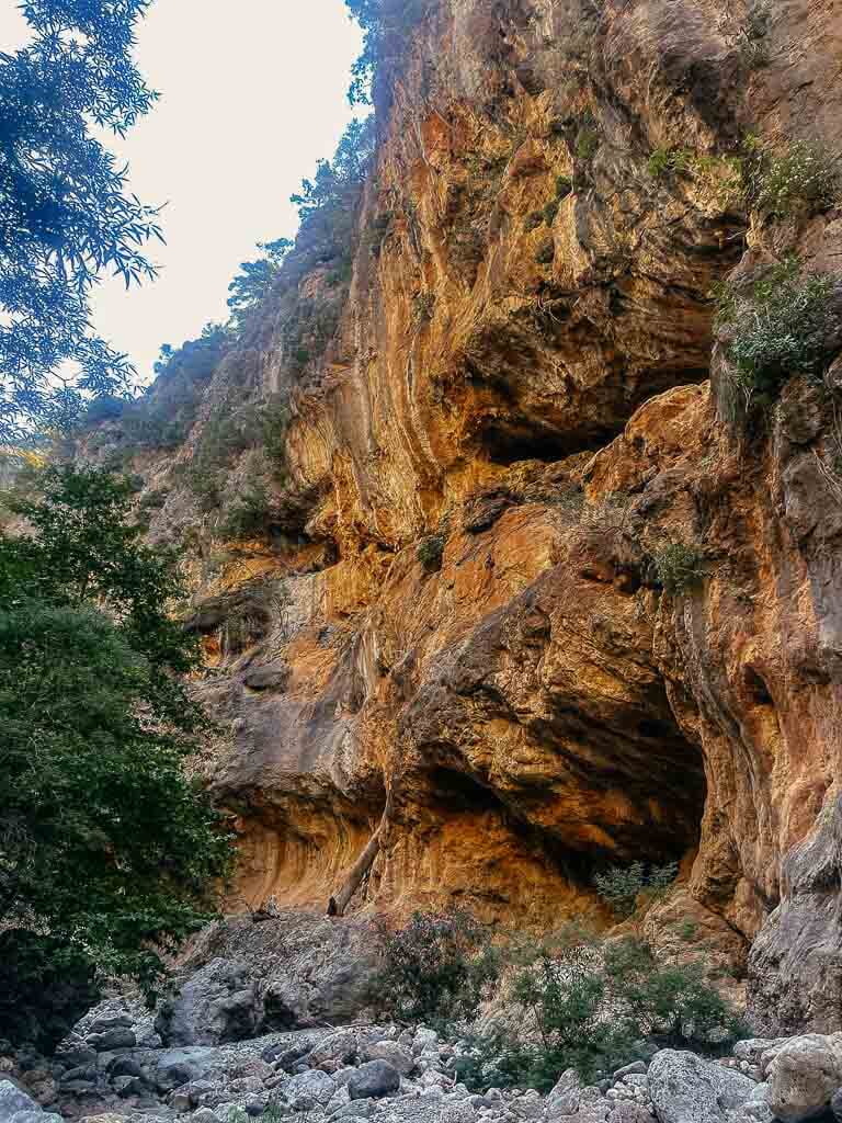 Kretas Schluchten - Steilw&auml;nde der Irini Schlucht