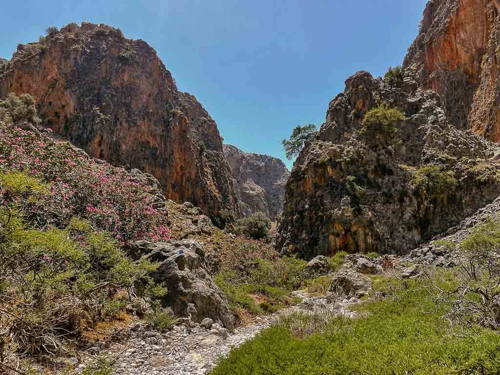 Kretas Schluchten - Aradena Schlucht Landschaft