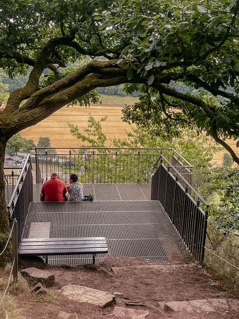 Weser Skywalk Aussichtsplattform in der Solling-Vogler-Region