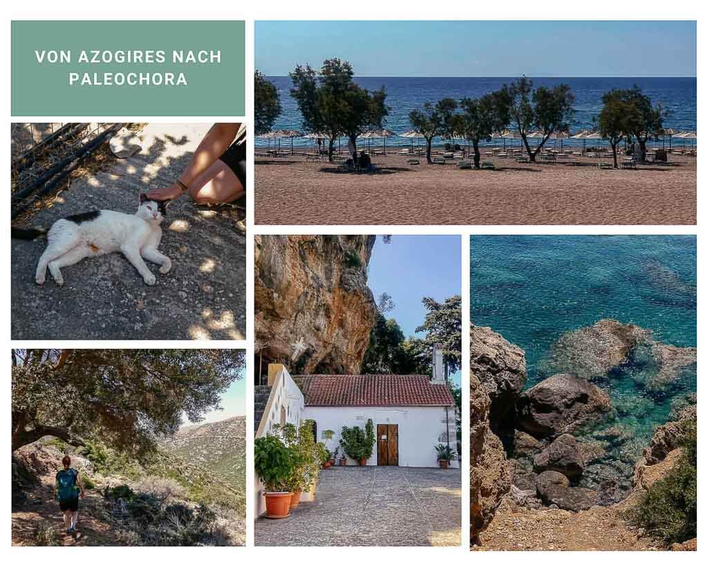 Wanderweg von Azogires nach Paleochora auf Kreta