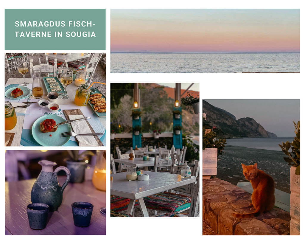 Smaragdus Fisch Taverne in Sougia auf Kreta