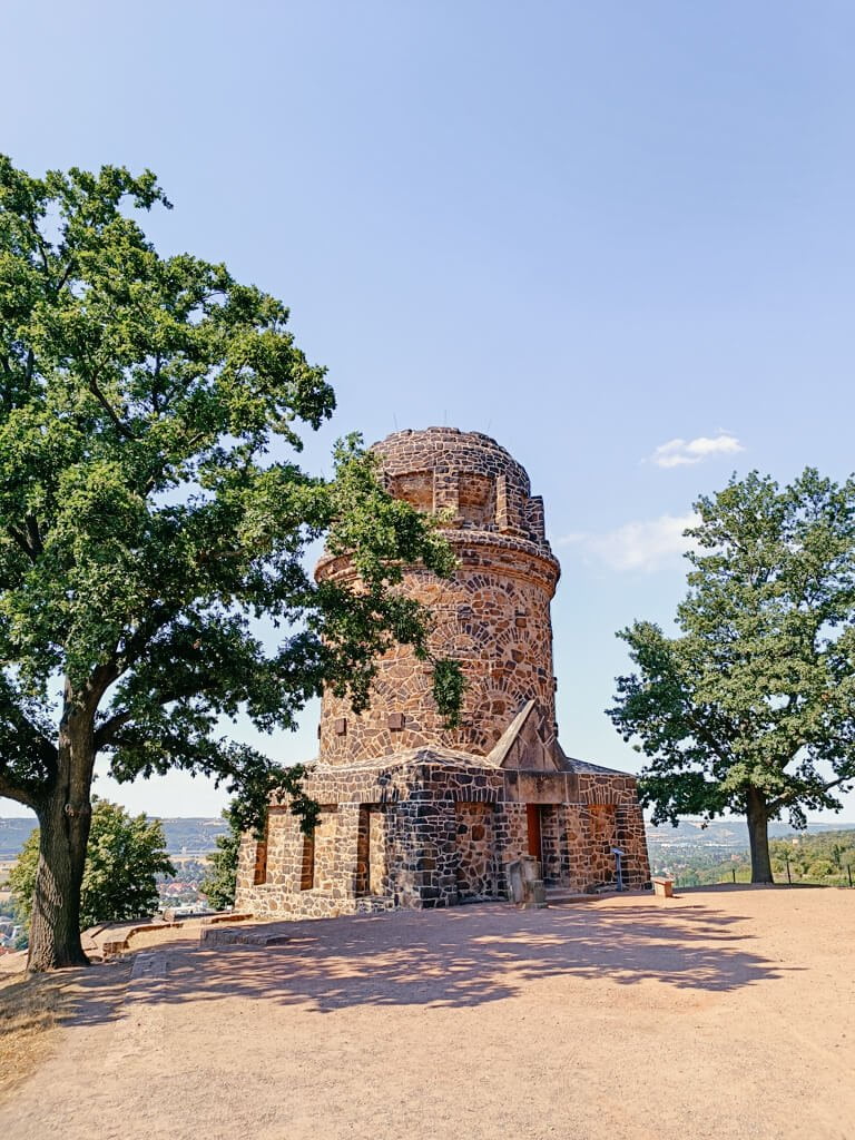 Dresden-Wandern-Saechsischer Weinwanderweg-Bismarckturm