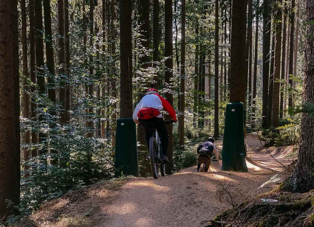 Bikepark Sch&ouml;neck - Mountainbiken auf dem Erich Popp Flowtrail