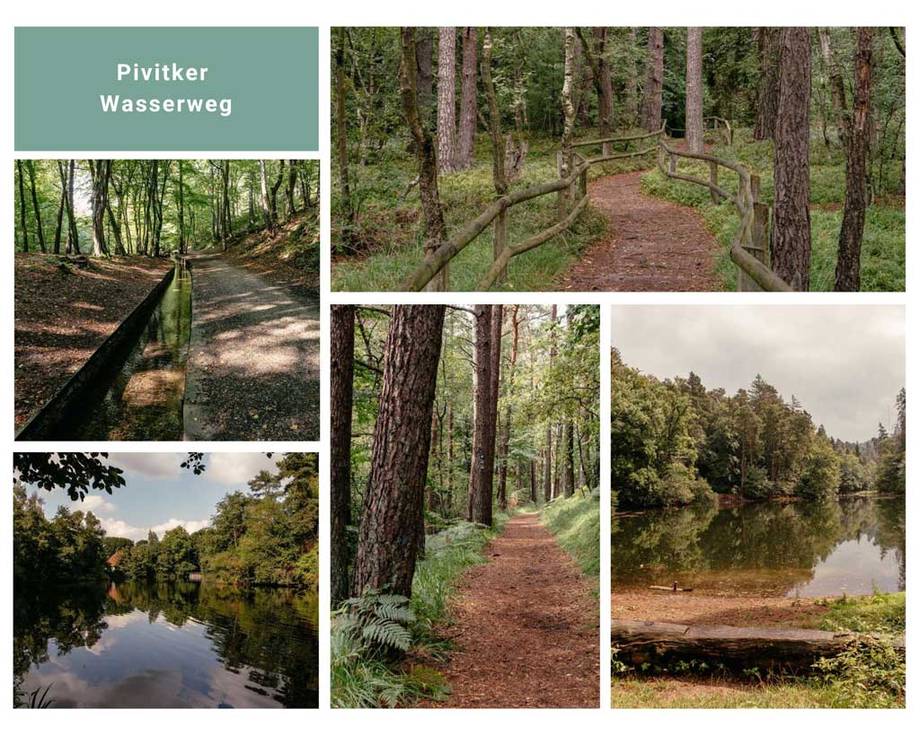 Teutoburger Wald Wandern auf dem Pivitker Wasserweg bei Detmold