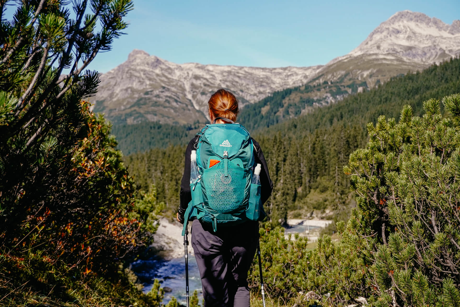 Couchflucht Sabrina Bechtold wandert auf Lechweg