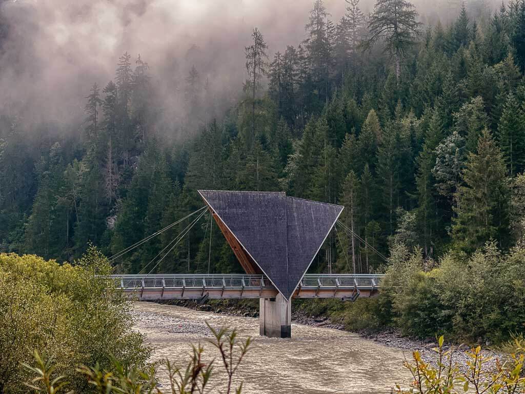 Nikolaibr&uuml;cke in Elbigenalp auf dem Lechweg