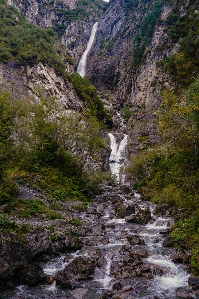 Lechweg - H&auml;gerauer Wasserfall bei Steeg