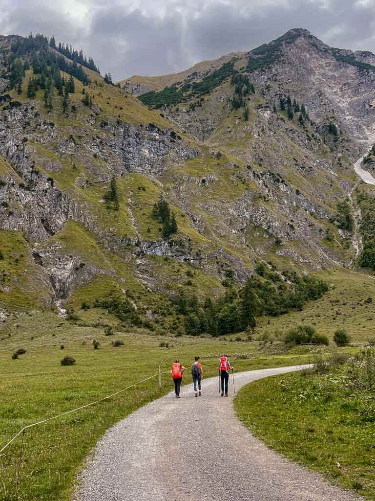 Wandertrilogie Allg&auml;u - Wanderweg bei Oberstdorf durch das Oytal