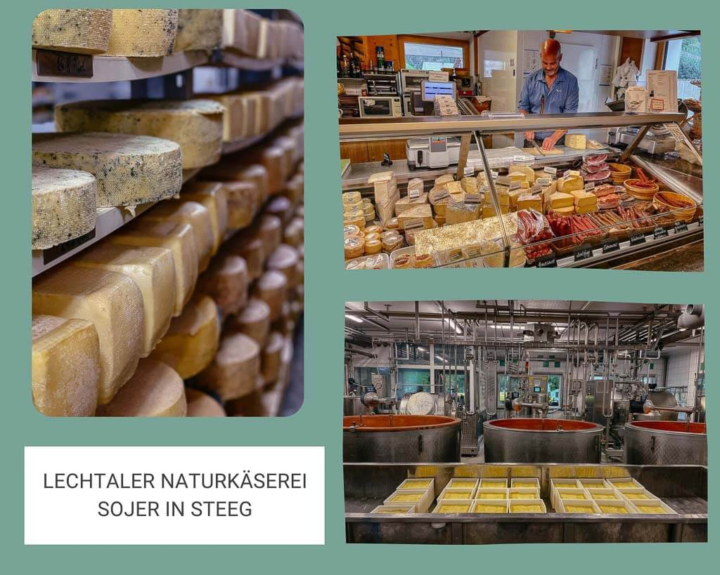 Lechtaler Naturk&auml;serei Sojer in Steeg