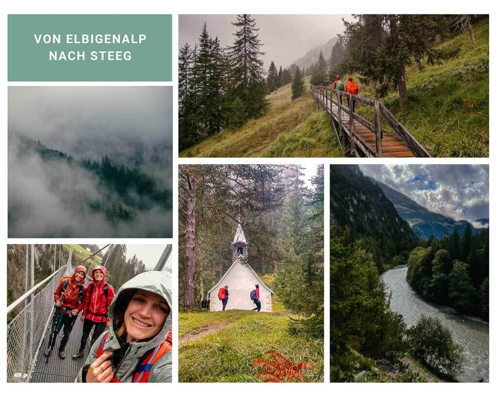 Lechweg wandern von Elbigenalp nach Steeg