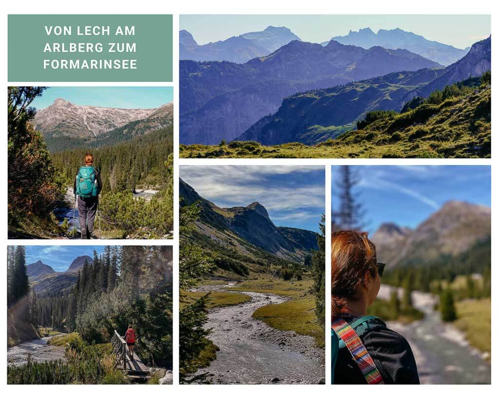 Lechweg wandern von Lech am Arlberg zum Formarinsee