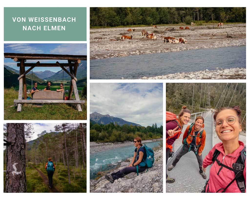 Lechweg - Wandern von Weissenbach nach Elmen