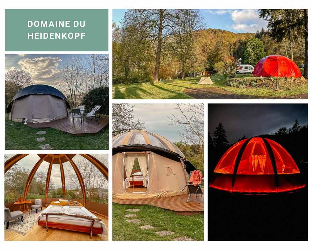 Naturcampingplatz Domaine du Heidenkopf im Elsass