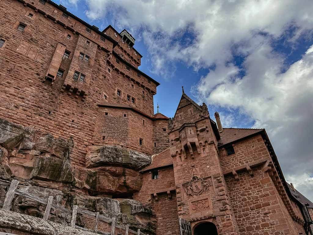 Schloss Haut-Koenigsbourg im Elsass
